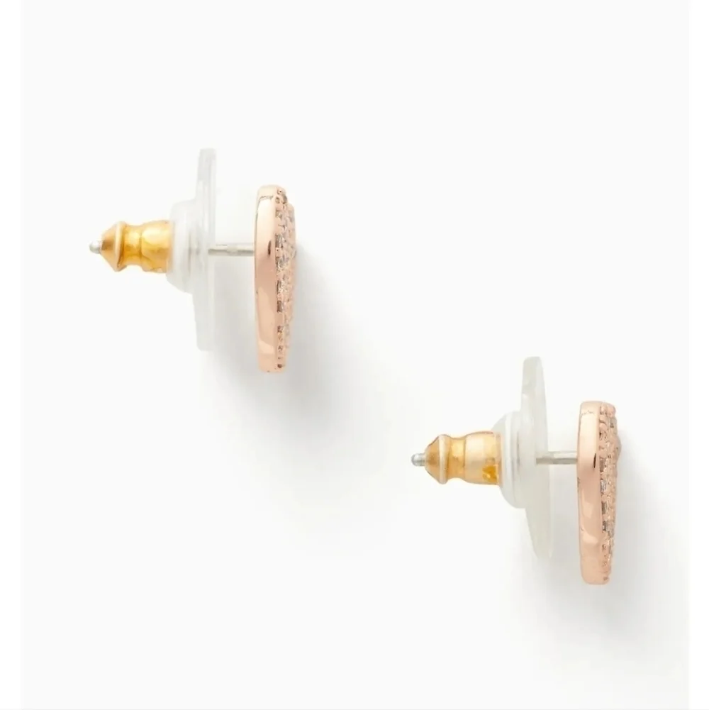 New Kate Spade Heart Earrings Set